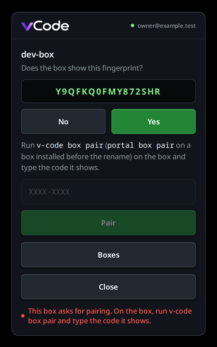 The fingerprint question, with the code field still locked